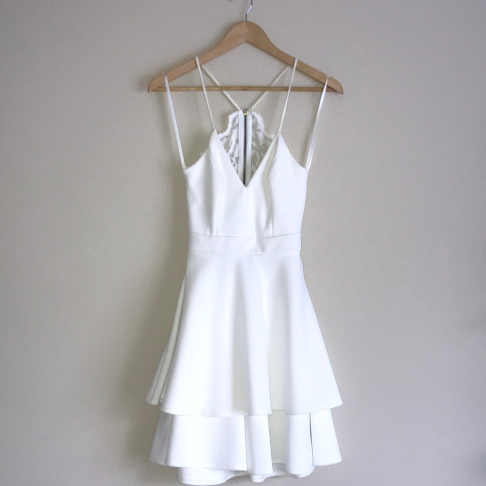 White dress